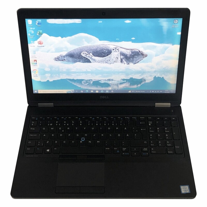 Ноутбук Dell Latitude E5570 / 15.6" (1366x768) / i5-6440HQ / 8GB / 256GB SSD / Win10Pro / Backlight - Б/у