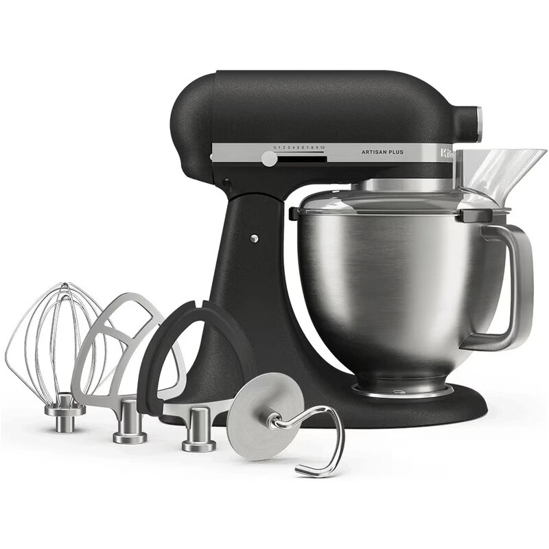 Кухонна машина KitchenAid Artisan Plus 4,7 л Iron Black (5KSM50PKVEBK)
