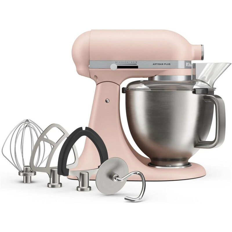Кухонная машина KitchenAid Artisan Plus 4,7 л Feather Pink (5KSM50PKVEFT)