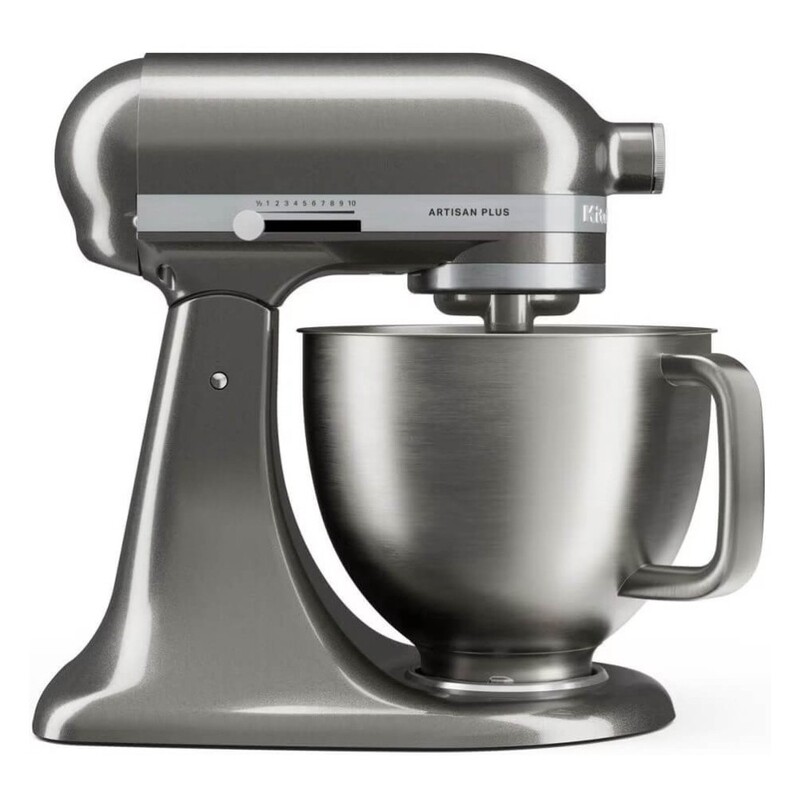 Кухонная машина KitchenAid Artisan Plus 4,7 л Silver (5KSM50PKVEMS)