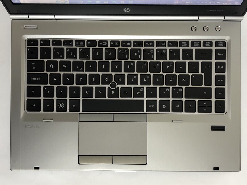 Ноутбук HP Elitebook 8460p / 14" (1600x900) / i7-2620M / 8GB / 500GB HDD / AMD Radeon HD 6470M, 1GB / Win10Pro / сканер відбитка - Б/в