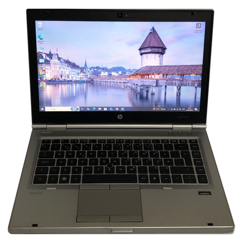 Ноутбук HP Elitebook 8460p / 14" (1600x900) / i7-2620M / 8GB / 500GB HDD / AMD Radeon HD 6470M, 1GB / Win10Pro / сканер відбитка - Б/в