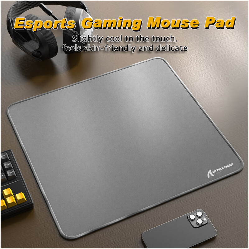 Ігрова поверхня Attack Shark CM02 eSport Gaming Mousepad Light Grey (CM02LGR_AS)