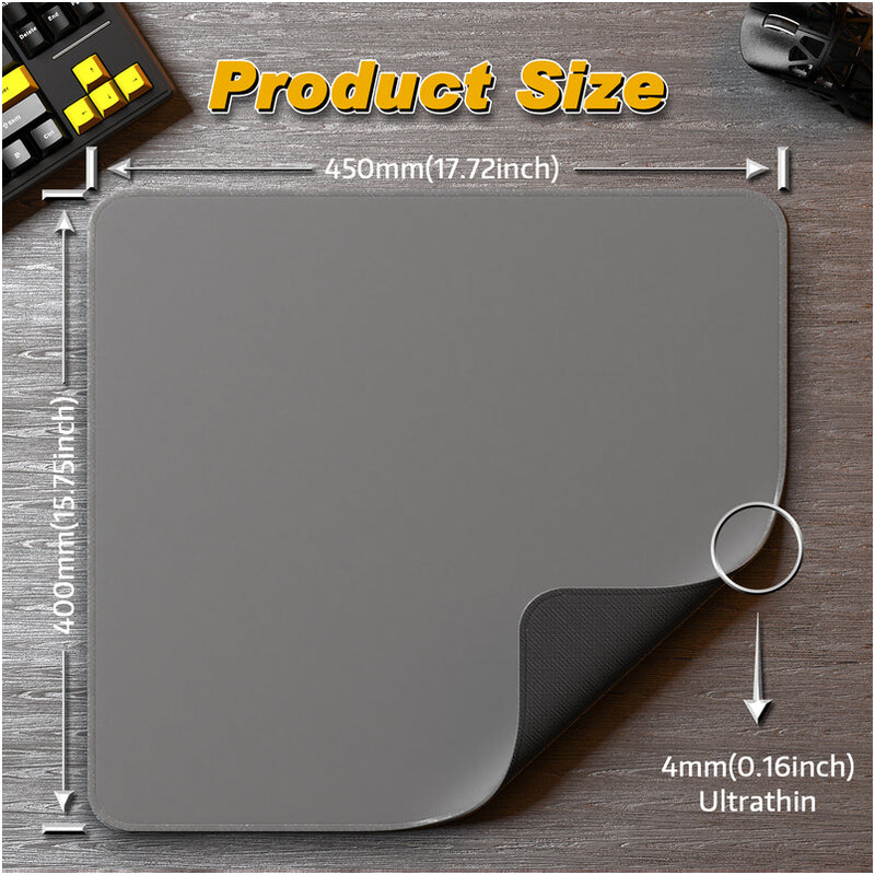 Ігрова поверхня Attack Shark CM02 eSport Gaming Mousepad Light Grey (CM02LGR_AS)