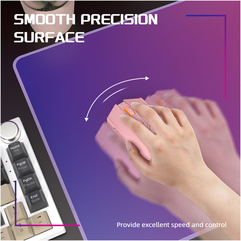 Ігрова поверхня Attack Shark CM03 eSport Gaming Mousepad Purple Blue Gradient (CM03VBG_AS)