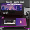 Фото - Ігрова поверхня Attack Shark CM03 eSport Gaming Mousepad Purple Blue Gradient (CM03VBG_AS) | click.ua