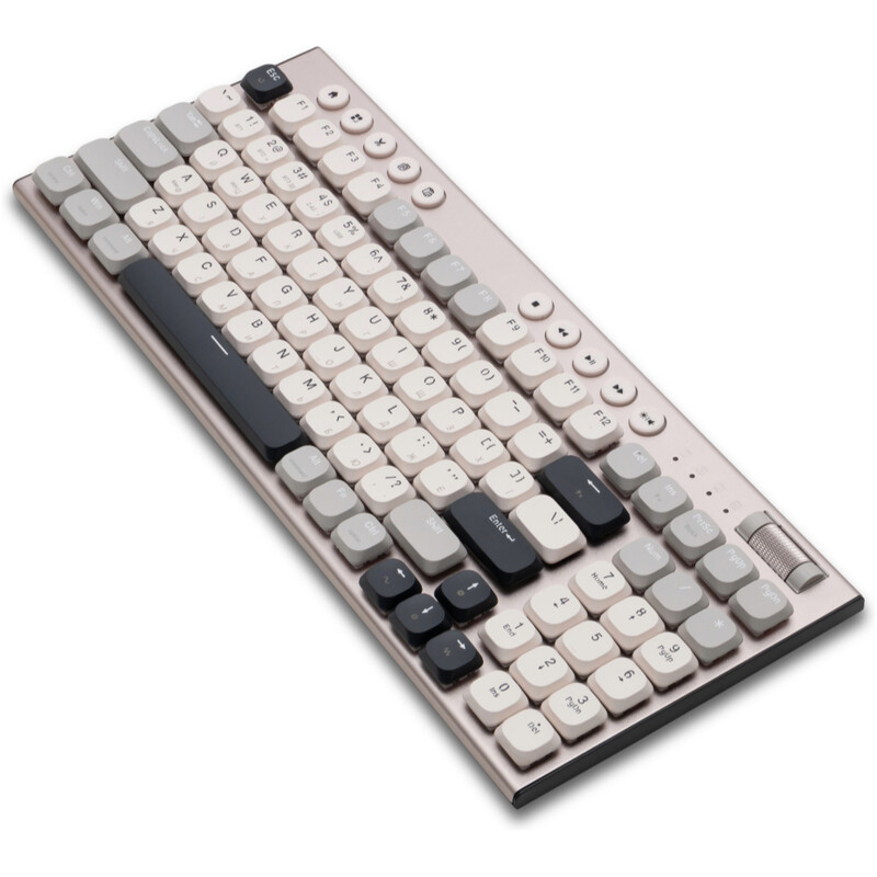 Клавиатура беспроводная Thunderobot K96 Tri-mode Red Switch UA Grey (6932066308230)