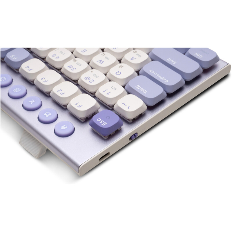 Клавиатура беспроводная Thunderobot K96 Tri-mode Red Switch UA Purple (6932066308223)