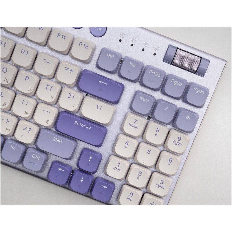 Клавиатура беспроводная Thunderobot K96 Tri-mode Red Switch UA Purple (6932066308223)