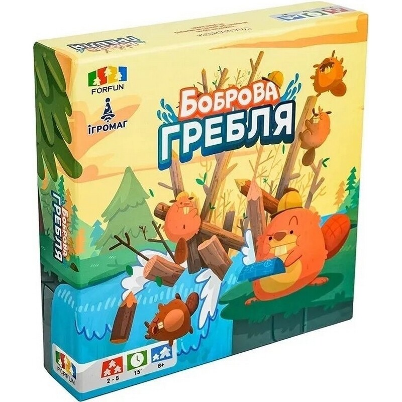Настільна гра Ігромаг Боброва гребля (797399)