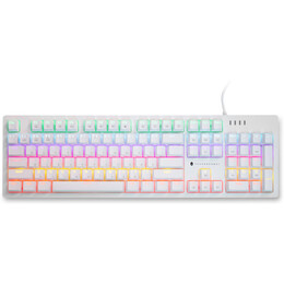 Клавiатура Thunderobot K104 Red Switch USB UA White (6932066308162)