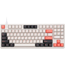 Клавiатура Thunderobot KG3089 Red Switch USB UA White (6932066305987)