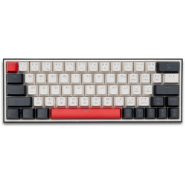 Клавiатура Thunderobot K63 RGB Red Switch USB UA White (6932066313449)