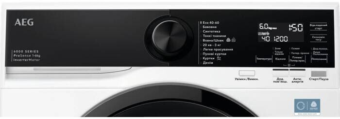 Пральна машина AEG L6SE26DU