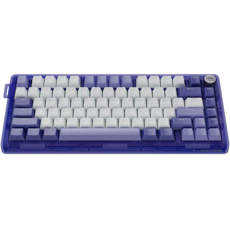Клавиатура беспроводная Proove Gaming T-Racer (Ukraine Layout) Purple/White (WKTR00022417)