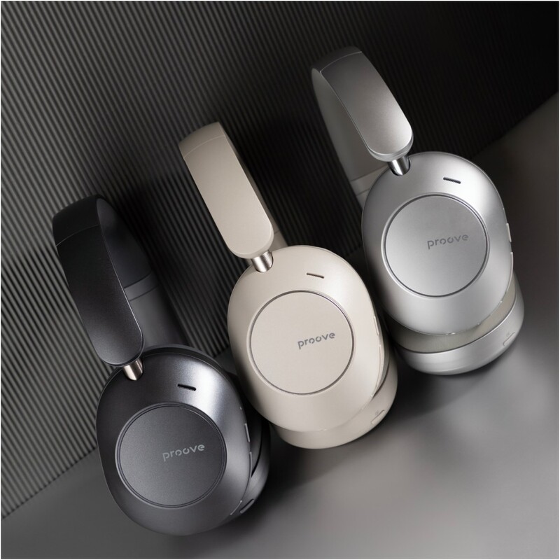 Bluetooth-гарнитура Proove Silence 3D with ANC Light Grey (HPSL3D010003)