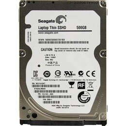 Накопичувач HDD 2.5" SATA  500Gb Seagate Laptop Thin SSHD 64MB 5400rpm (ST500LM000)