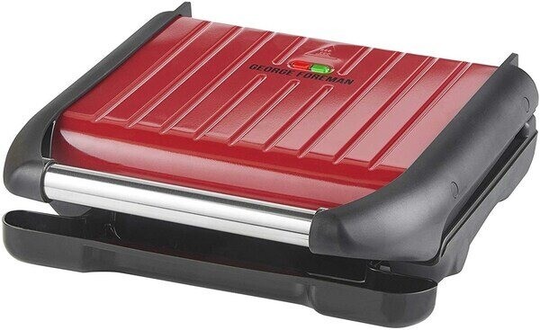 Электрогриль Russell Hobbs George Foreman 25040-56 Steel Grill Red l Medium