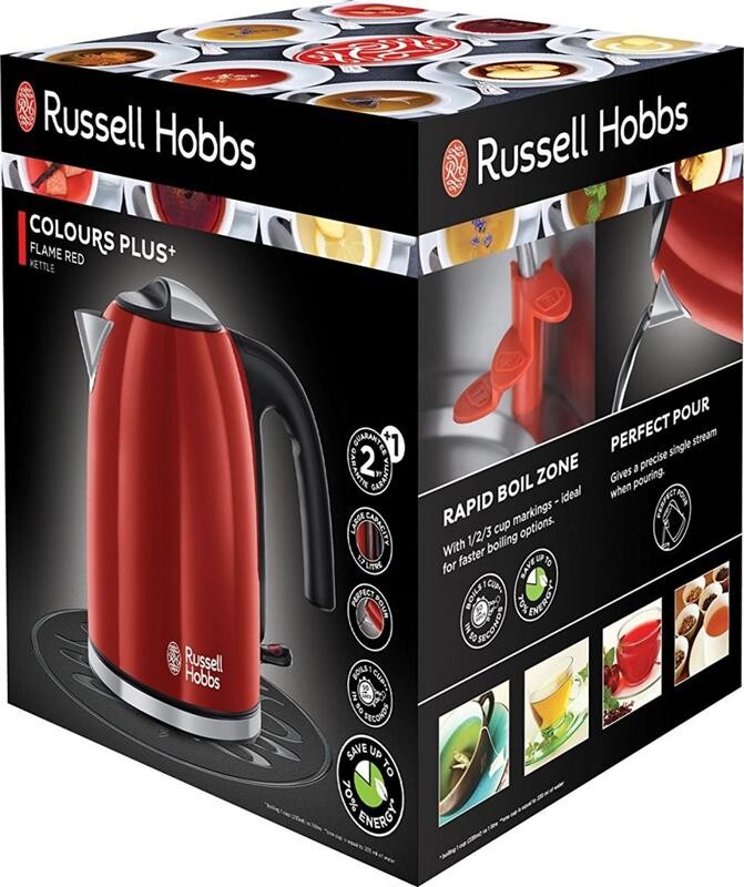 Электрочайник Russell Hobbs 20412-70 Colours Plus Red