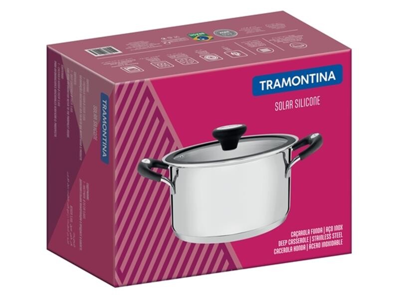 Кастрюля Tramontina Solar Silicone 16 см 1.8 л (62124/163)