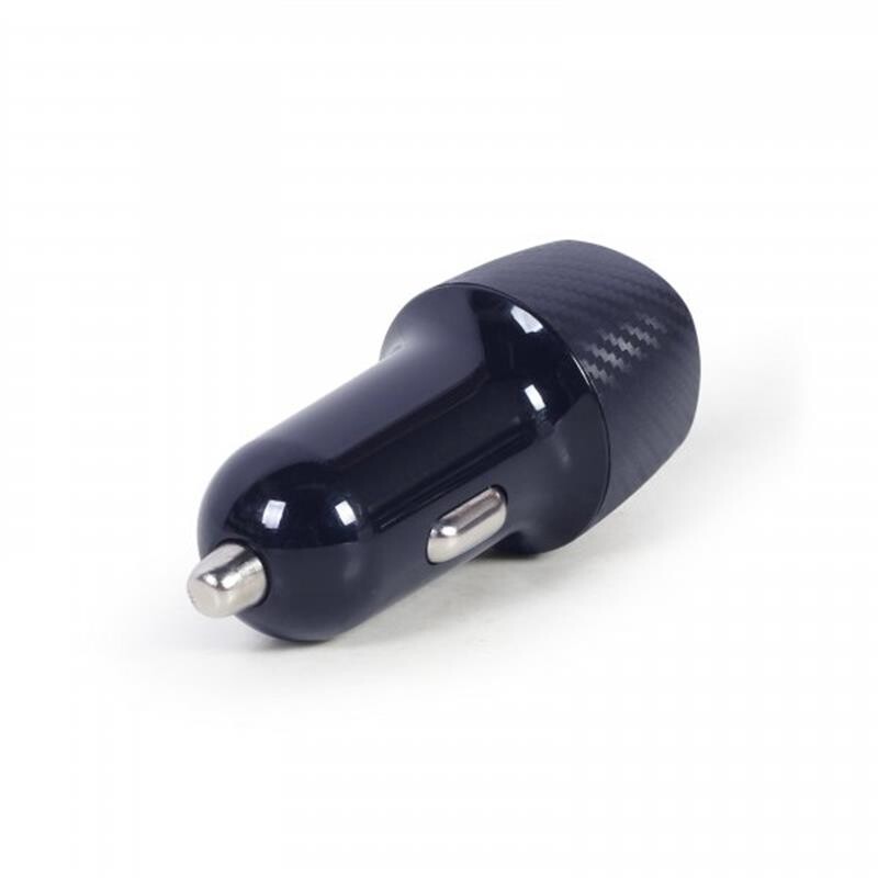 Автомобильное зарядное устройство Gembird (2USB, 4.8A) Black (TA-U2C48A-CAR-01)