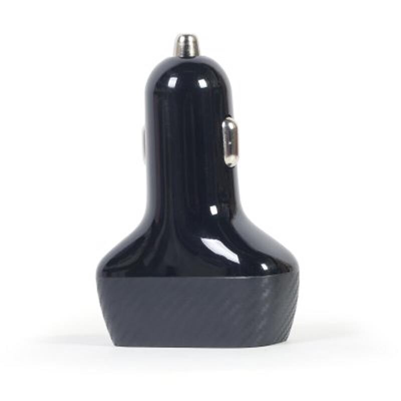 Автомобильний зарядний пристрій Gembird (2USB, 3A) QC3.0 Black (TA-U2QC3-CAR-01)