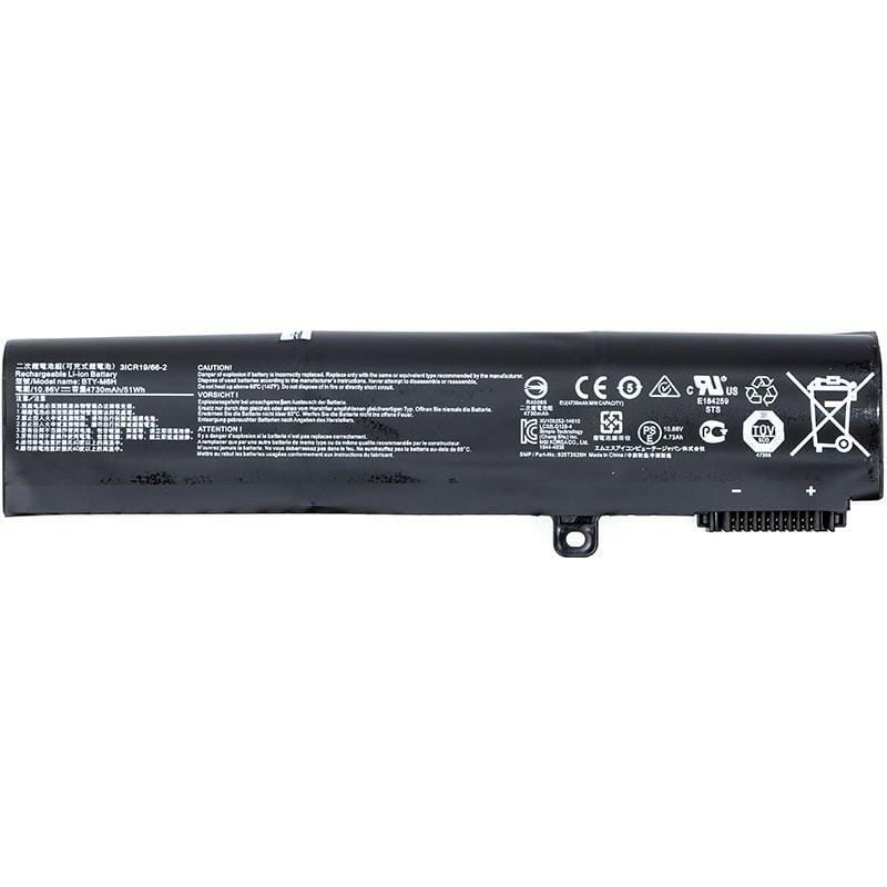 АКБ PowerPlant для ноутбука MSI GE72VR Series (BTY-M6H) 10.86V 4730mAh (NB470129)
