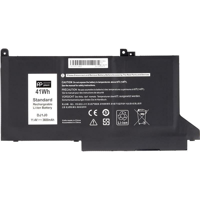 АКБ PowerPlant для ноутбука Dell Latitude 7280 (DJ1J0) 11.4V 3600mAh (NB441488)
