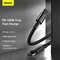 Фото - Кабель Baseus Tungsten Gold Fast Charging USB-C-USB-C, 1м Black (CATWJ-01) | click.ua