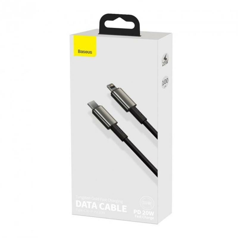 Кабель Baseus Tungsten Gold USB-C-Lightning, 1м (CATLWJ-01)