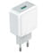 Фото - Мережевий зарядний пристрій Grand-X (1xUSB 2.1A) White (CH-03W) | click.ua