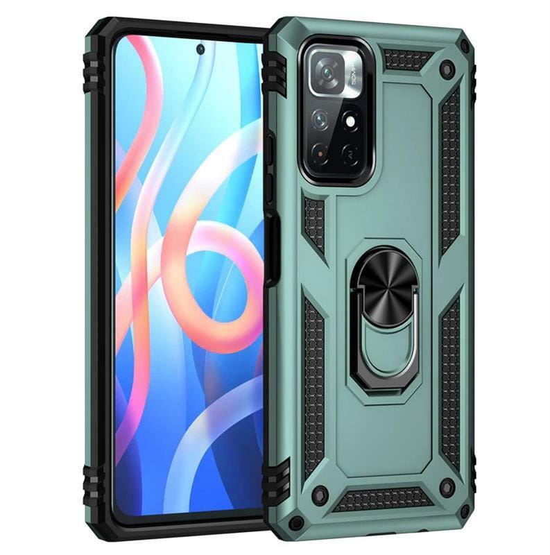 Чeхол-накладка BeCover Military для Xiaomi Poco M4 Pro 5G Dark Green (707123)