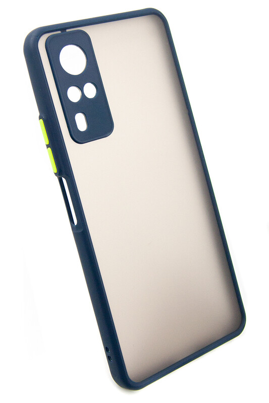 Чeхол-накладка Dengos Matt для Vivo Y53s Blue (DG-TPU-MATT-92)