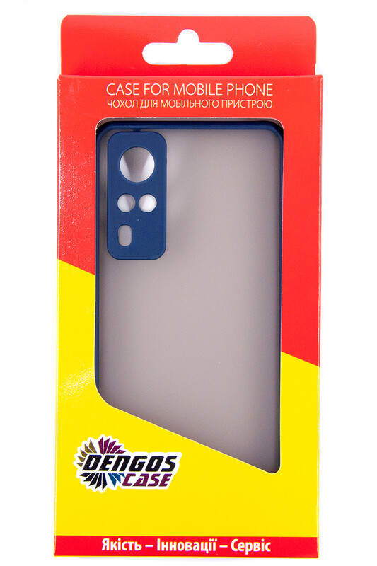 Чeхол-накладка Dengos Matt для Vivo Y53s Blue (DG-TPU-MATT-92)