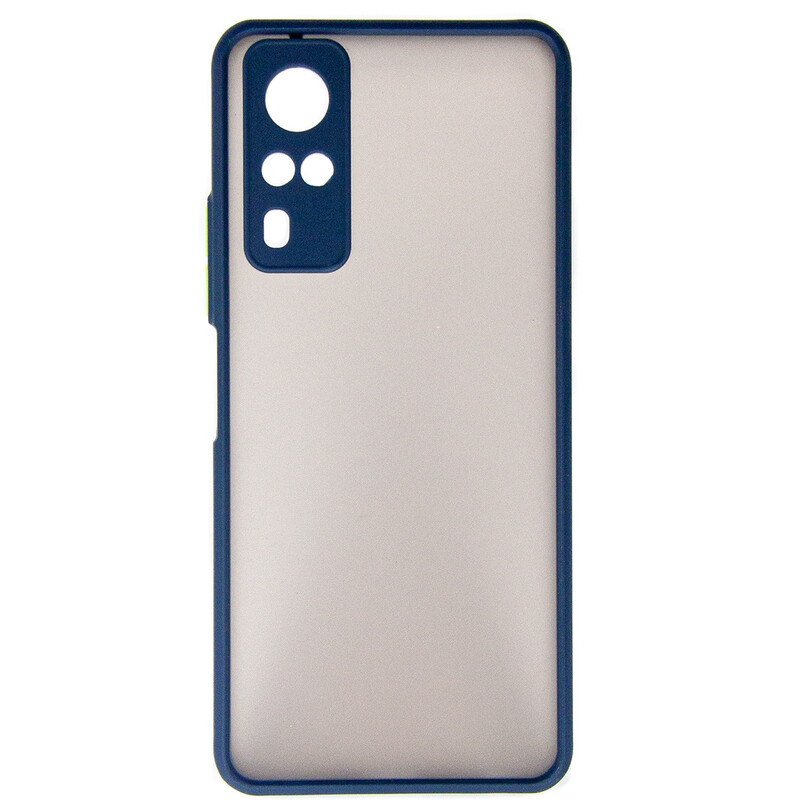 Чeхол-накладка Dengos Matt для Vivo Y53s Blue (DG-TPU-MATT-92)