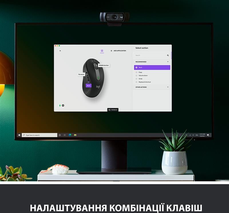 Мышь беспроводная Logitech Signature M650 L Graphite (910-006236)
