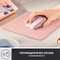 Фото - Игровая поверхность Logitech Mouse Pad Studio Darker Rose (956-000050) | click.ua