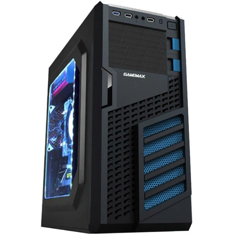 Корпус GameMax MT521-NP Black без БП