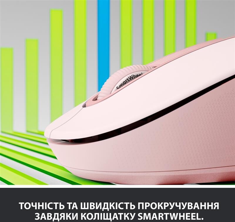 Мышь беспроводная Logitech Signature M650 Rose (910-006254)