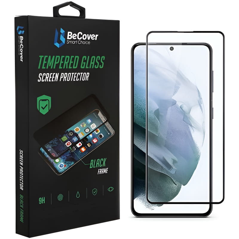 Защитное стекло BeCover для Realme GT Black (707243)