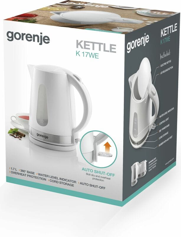 Электрочайник Gorenje K17WE