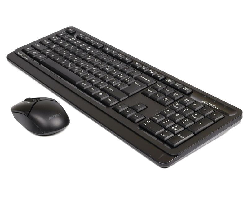 Комплект (клавіатура, миша) бездротовий A4Tech FG1012 Black