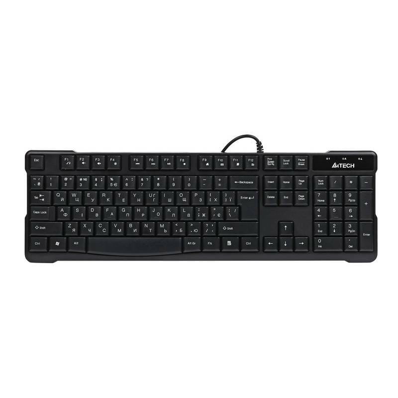 Клавіатура A4Tech KR-750 Ukr Black