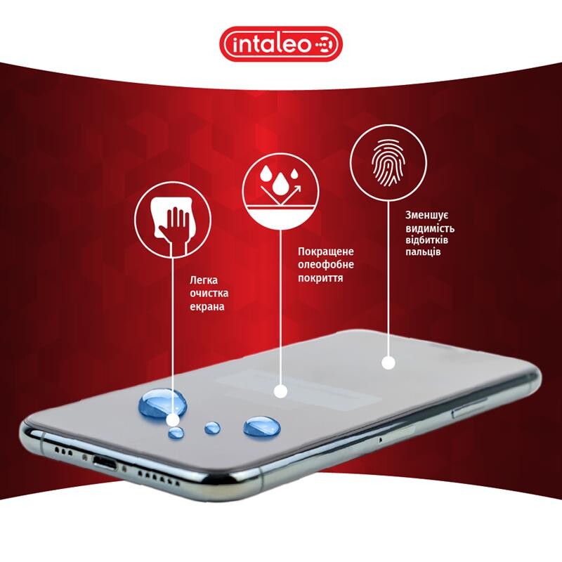 Захисне скло Intaleo для Samsung Galaxy S22+ SM-S906 Full Glue Black (1283126523052)