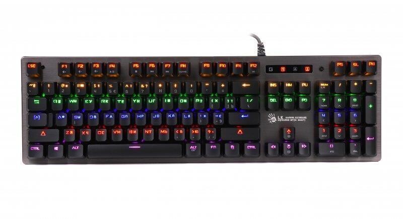 Клавіатура A4Tech B760 Bloody Black