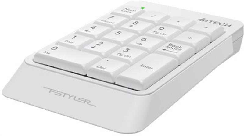Цифровой клавиатурный блок A4Tech FK13P White