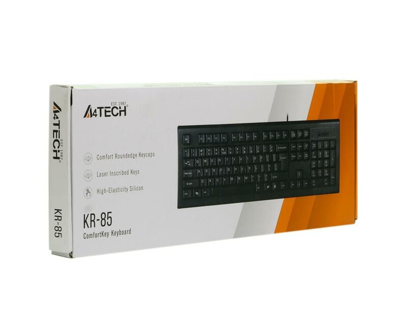 Клавіатура A4Tech KR-85 PS/2 Black