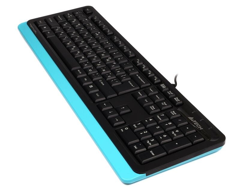 Клавіатура A4Tech FK10 Ukr Blue