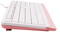 Фото - Клавіатура A4Tech FK10 Ukr Pink USB | click.ua