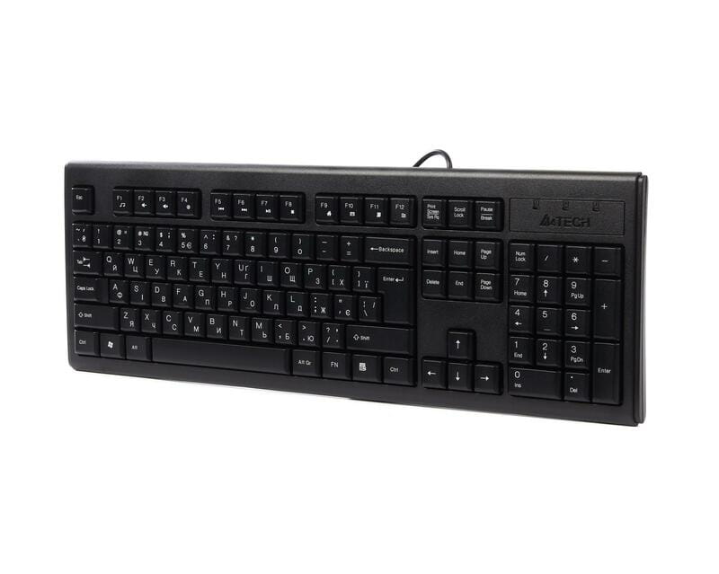 Клавiатура A4tech KR-83 Black